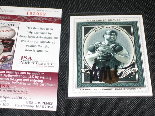 Brian mccann 2009 legendary - brian,