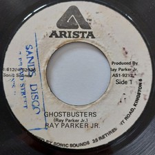 Ray Parker Jr.  "Ghostbusters" Arista 45 Electro Funk Synth Jamaican Press mp3