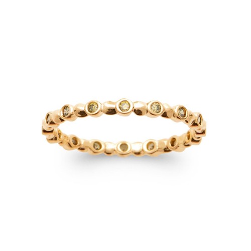 Bague anneau serties - , de