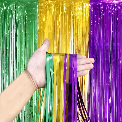 Mardi gras feuille métallique - feuille,