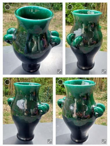 Grand vase céramique vernisé - grand,