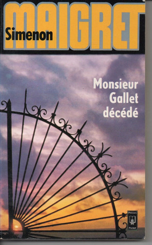Monsieur gallet décédé - monsieur,