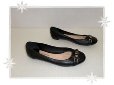 C - Chaussures Ballerines Fantaisies Bicolore Noir D01M2P  Geox Pointure 36