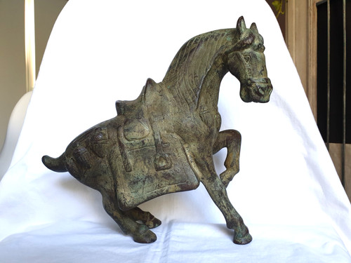 Chine sculpture bronze - sculpture, en