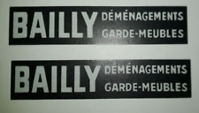 Décalcomanie BAILLY Simca Cargo déménagement Dinky Toys 33AN à restaurer pièces