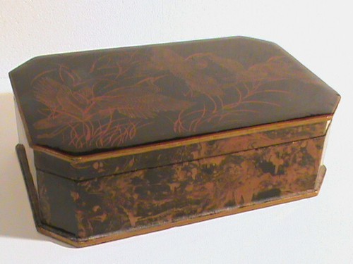 Boite ancienne bois - boite,