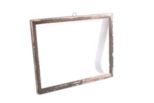 Ancien Cadre Photo 36,8Cm X 45,8Cm X 2Cm Bois Cadre Old Vintage Décor