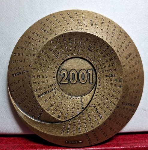 2001 médaille tabl - 2001, presse