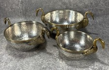 ENSEMBLE TAITTINGER - Seau à glaçons et 2 coupelles, bols. Luxe Art Déco Vintage