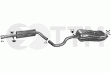 Ligne D'échappement Silencieux pour SEAT LEON 1.8 125cV 1999-2004