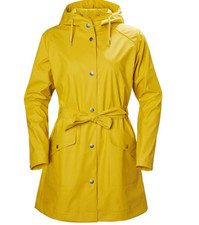 Helly Hansen manteau femme jaune classique à capuche KIRKWALL II taille L