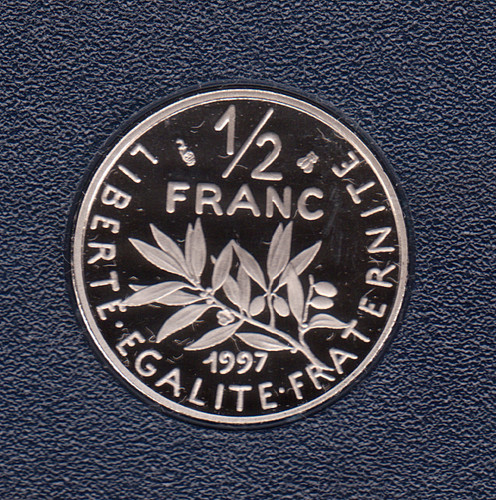 Centimes 1997 fdc - sortie, du