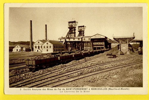 Cpa mancieulles mines - 54,