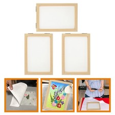  3 Pcs Sérigraphie Bricolage