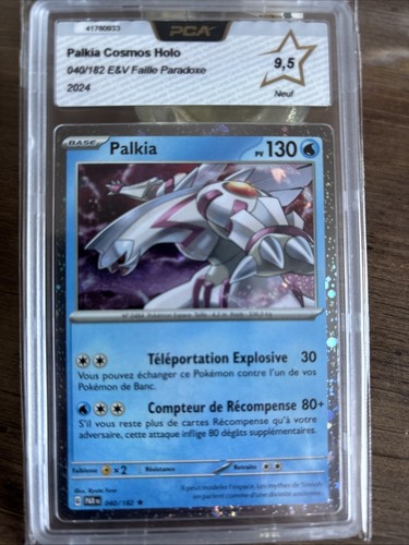 Carte pokémon palkia - pokémon, 040/182