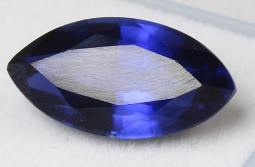 Saphir bleu naturel sri - bleu, du