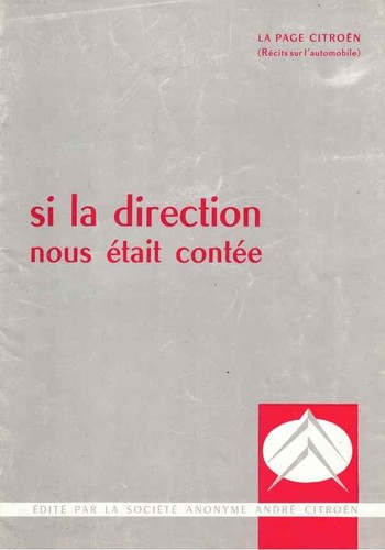 Brochure citroën id - citroën, ds