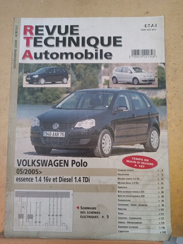 Revue technique automobile - revue,