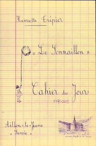 Sonnaillon cahier des - le,