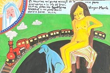 ex voto ancien, peinture