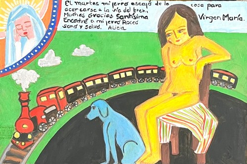 Voto ancien peinture - voto, ancien,
