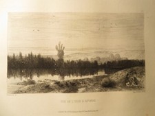 Charles Édouard ELMERICH (1813-1889) GRAVURE EAU FORTE ORIGINALE AUVERS OISE
