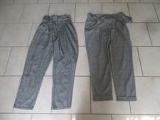 Lot 2 pantalons femme carreaux taille M Zara Luiza