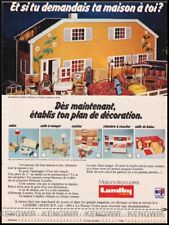  PUBLICITE PUB ADVERTISING " LUNDBY " vintage 80 's  - pour poupées *  