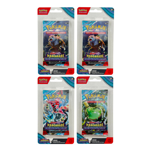 Pokémon 4x booster - 🇫🇷,