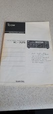 ICOM IC 725 INSTRUCTION MANUAL