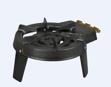 kitchen chef réchaud à gaz tripatte en fonte 7kw ht-c-0003 