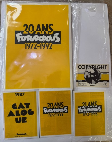 Catalogue futuropolis 40 - bd,