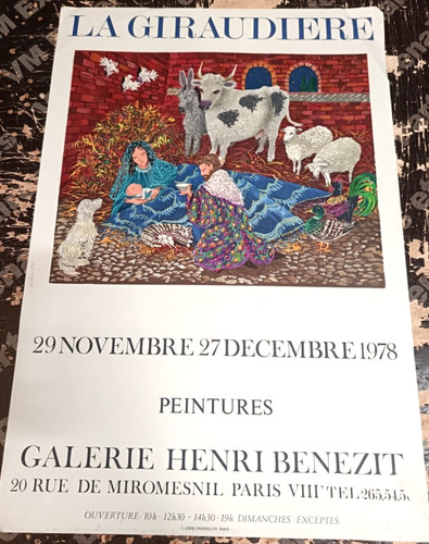Affiche exposition mady - mady, de
