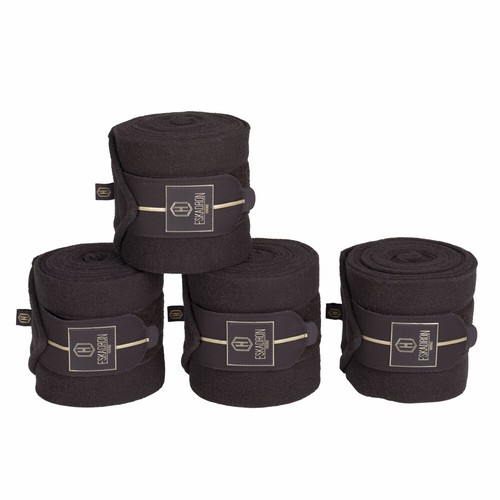 Eskadron bandages fleece black - eskadron,