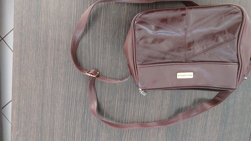 Sac cuir ted lapidus - cuir, marron