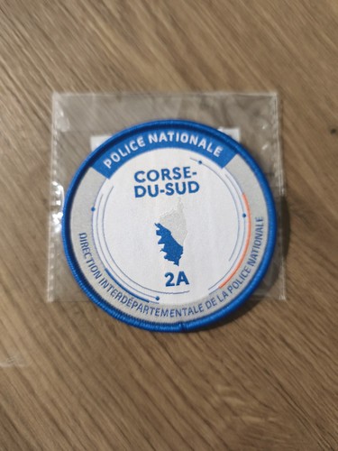 écusson police corse sud - du,