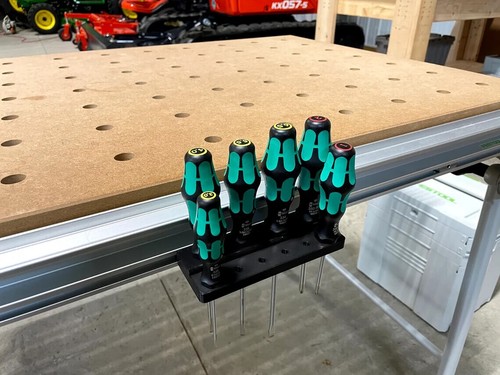 Screwdriver storage holder for - storage,