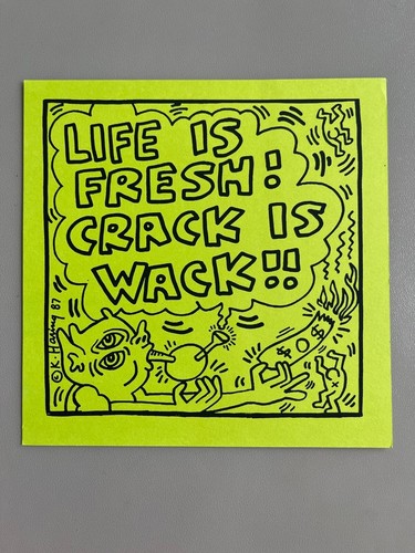 Keith haring crack wack - wack,