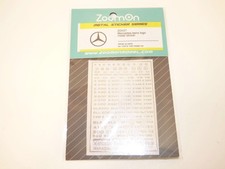 Sticker métal logo MERCEDES - AMG 1/43 1/24 1/18