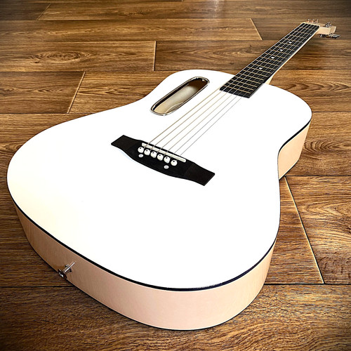 White parlor acoustic - white,