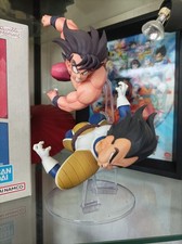 Figurine SON GOKU & VEGETA Dragon Ball Z DBZ Bandai Ichiban Kuji Revible Moment