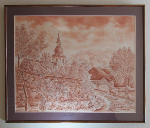 Grand tableau vue - grand,