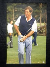 Fuzzy Zoeller Signed Augusta Masters Champion 20 X 30 Golf Over sized Photo JSA