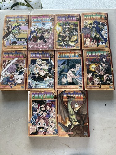 Lot mangas fairy - 10, tomes