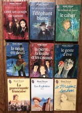 Lot Henri TROYAT - 9 livres de poche - Ed. J'ai lu, 1952 - 1989