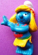 20231 Schtroumpfette Hawaienne Smurf pitufo puffo puffi schtroumpf 1988