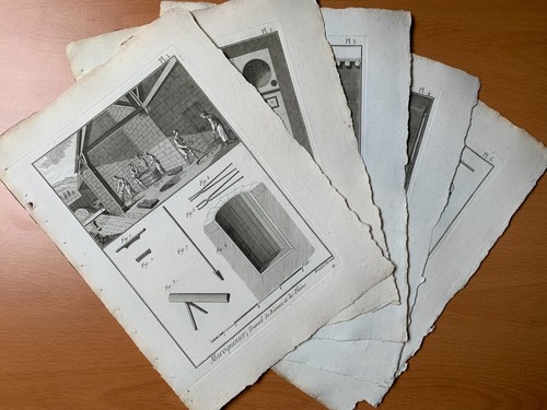Maroquinier planches - -,