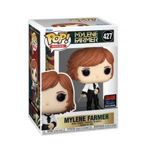 Mylène farmer figurine funko - mylène,