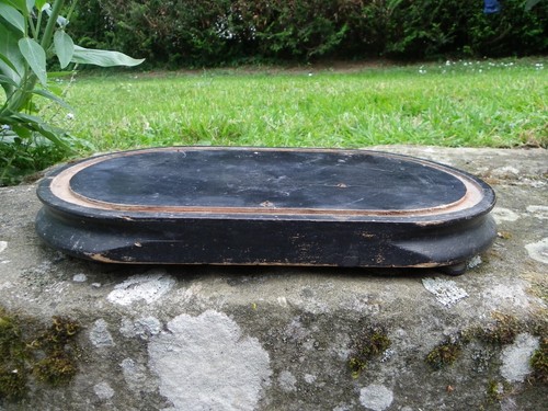 Ancien socle bois pour - ancien,