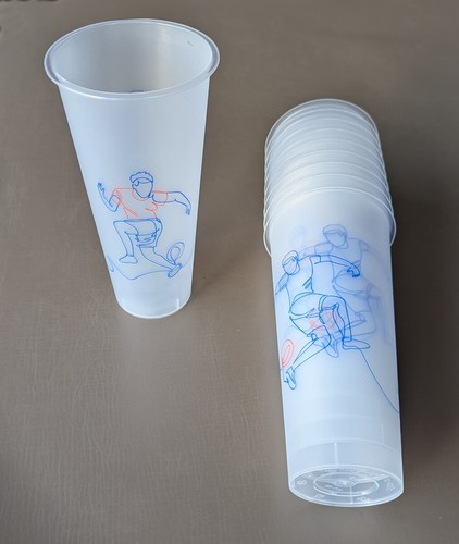 Lot gobelets - 10,